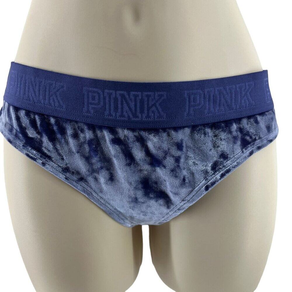 PINK Victoria's Secret Extra Low Rise Thong Velvet Medium